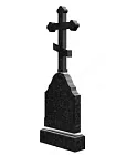 Вертикальный памятник крест голгофа