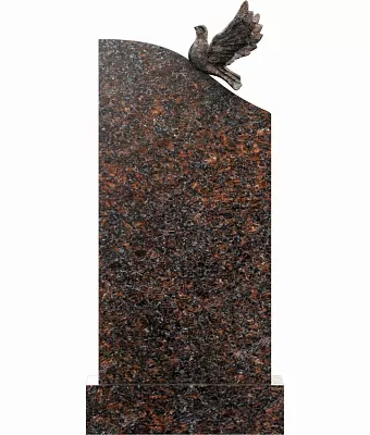 Памятник вертикальный с голубем 