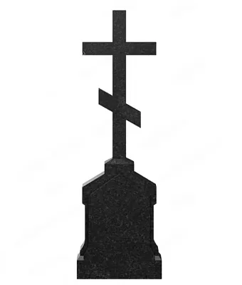 Надгробие-голгофа с крестом