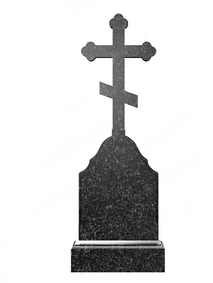 Вертикальный памятник крест голгофа