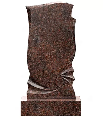 Памятник вертикальный в форме тюльпана