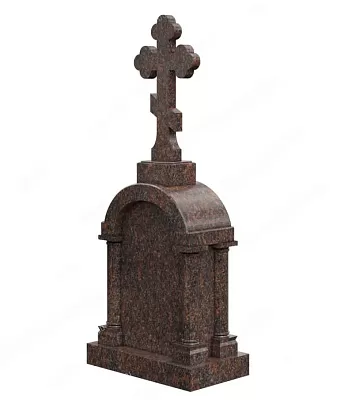 Памятник голгофа с крестом православным