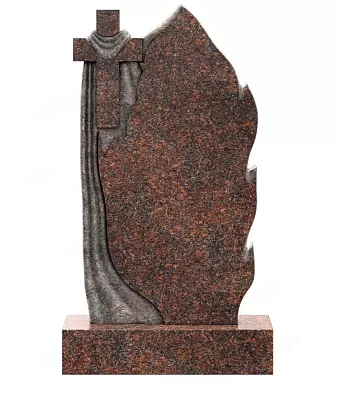 Памятник пламя с крестом