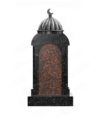 Памятник комбинированный с мусульманским месяцем