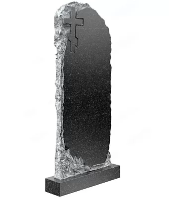 Памятник в виде колотого камня